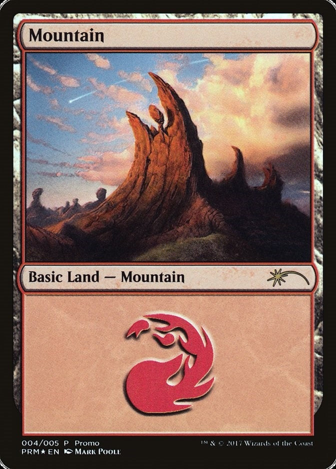 Mountain (2017 Gift Pack - Poole) (4) [GBP] - MTG Single