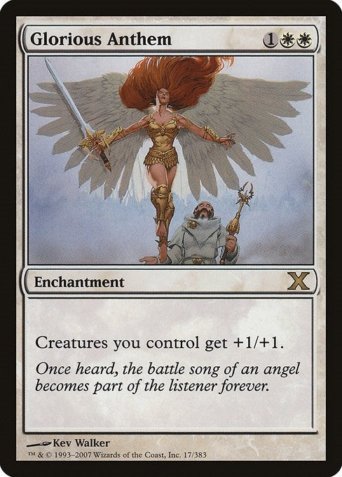 Glorious Anthem (17) [10E] - MTG Single