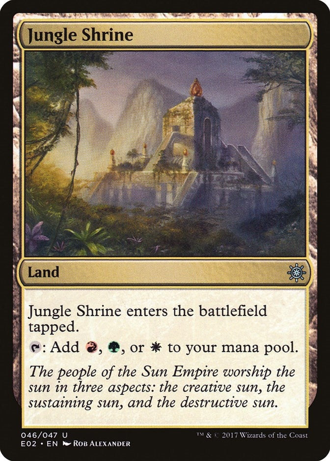 Jungle Shrine (46) [E02] - MTG Single
