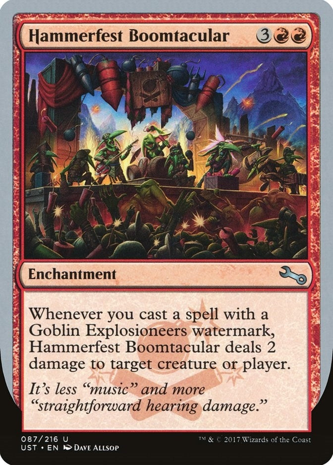 Hammerfest Boomtacular (87) [UST] - MTG Single