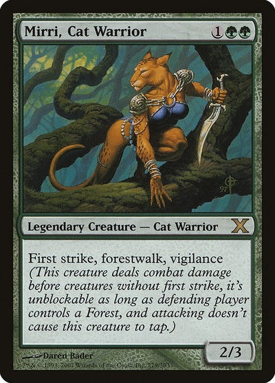 Mirri, Cat Warrior (279) [10th Edition]