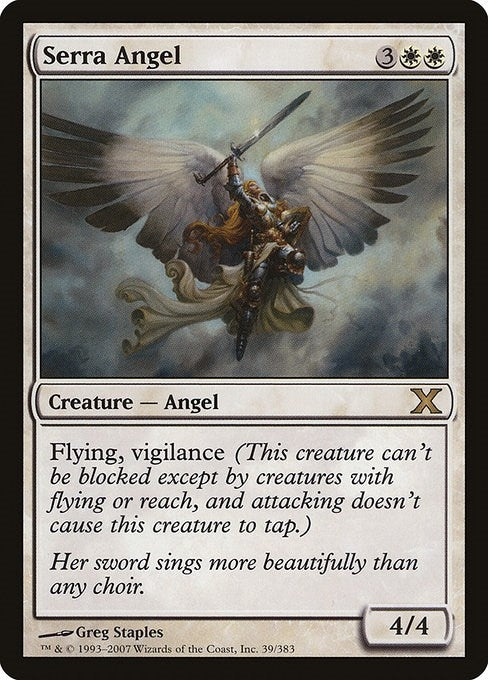 Serra Angel (39) [10E] - MTG Single