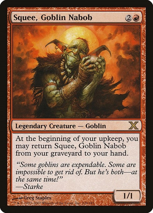 Squee Goblin Nabob (239) [10E] - MTG Single