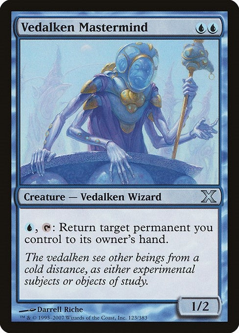 Vedalken Mastermind (123) [10E] - MTG Single