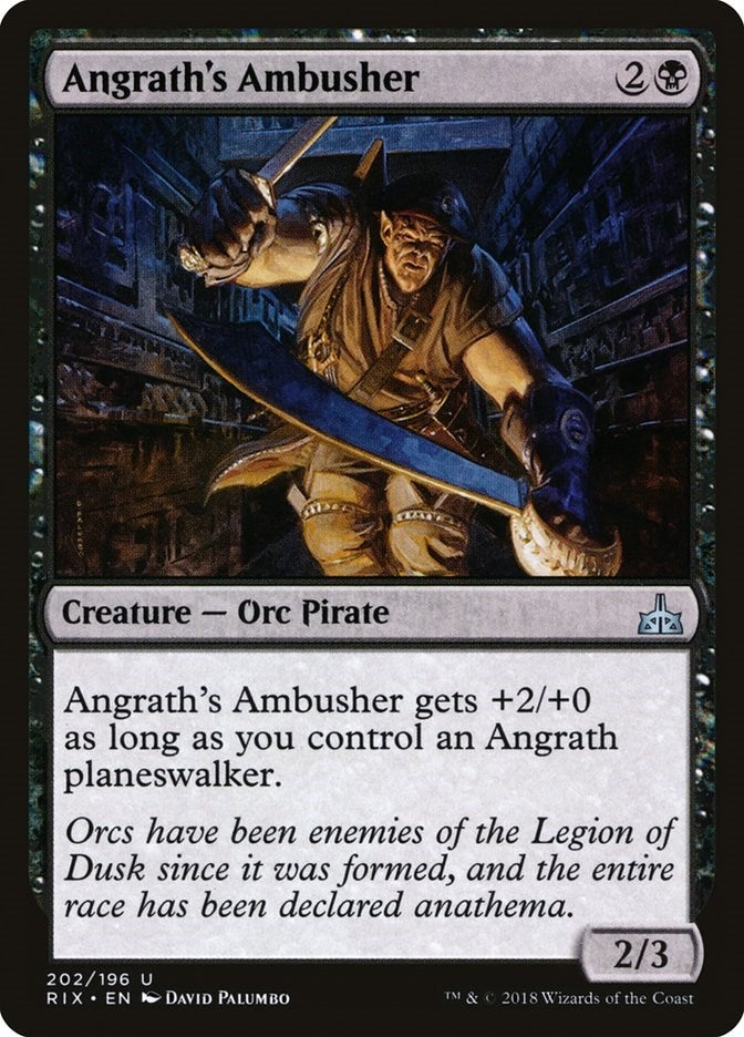 Angrath’s Ambusher (202) [RIX] - MTG Single