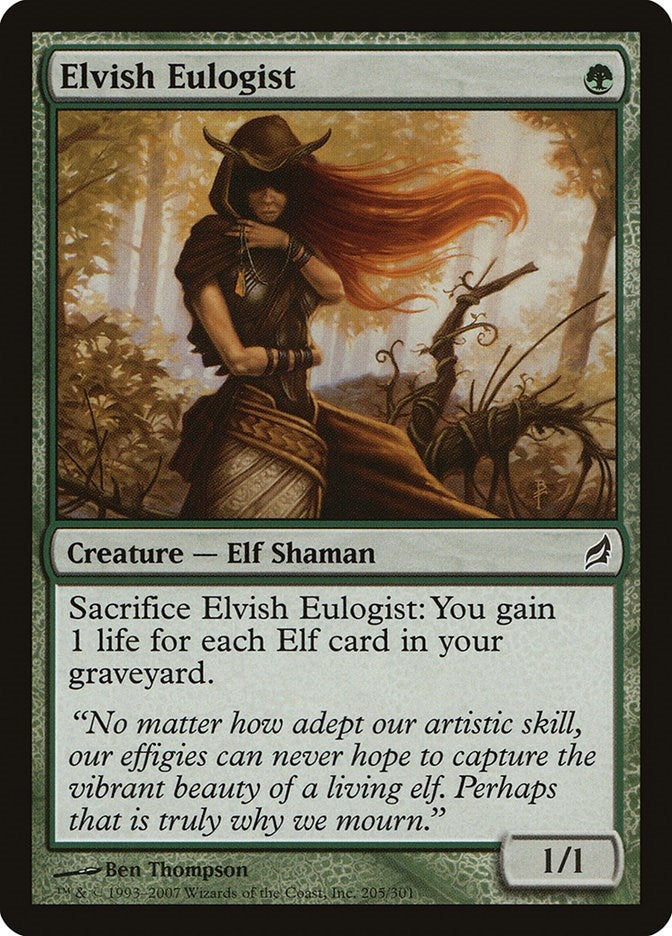 Elvish Eulogist (205) [LRW] - MTG Single