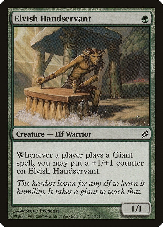 Elvish Handservant (206) [LRW] - MTG Single