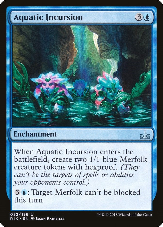 Aquatic Incursion (32) [RIX] - MTG Single