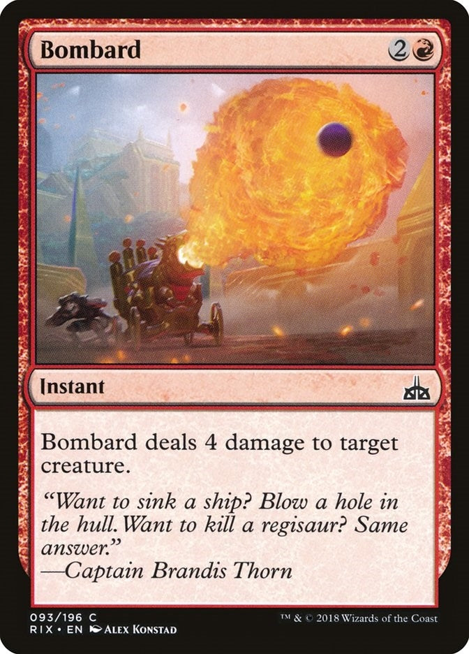 Bombard (93) [RIX] - MTG Single