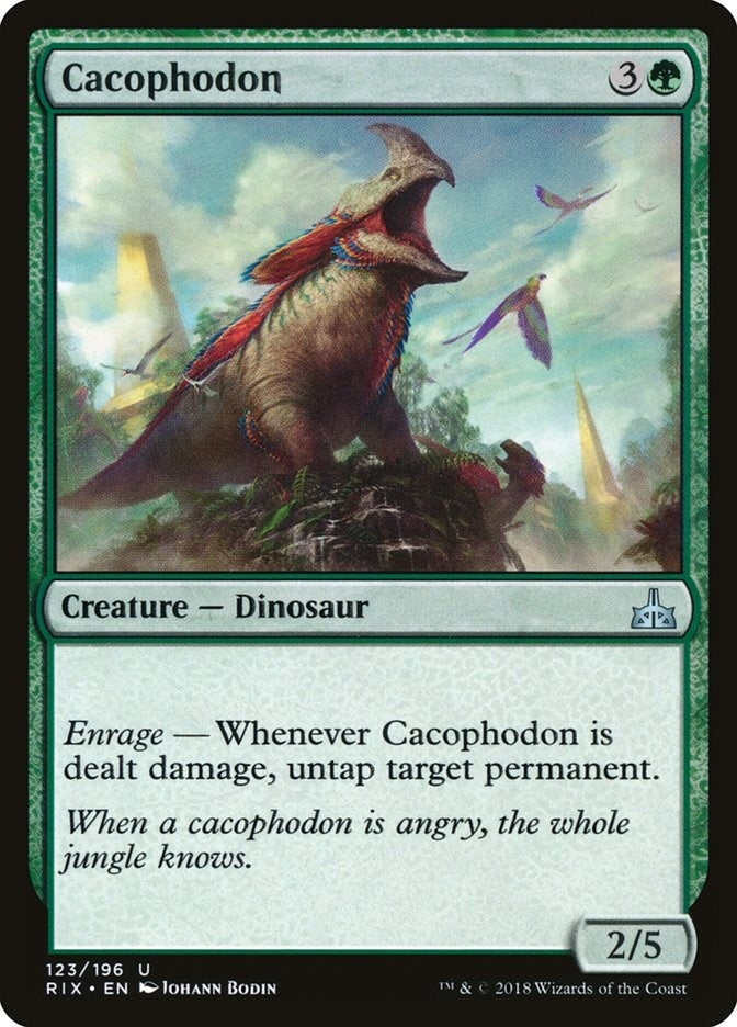 Cacophodon (123) [RIX] - MTG Single