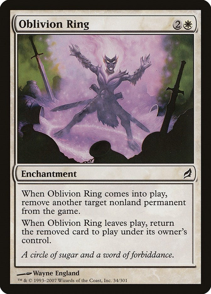 Oblivion Ring (34) [LRW] - MTG Single