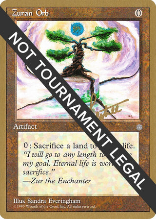 Zuran Orb - 1996 Bertrand Lestree (ICE) [WCD] - MTG Single
