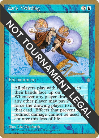 Zur’s Weirding - 1996 Eric Tam (ICE) [WCD] - MTG Single