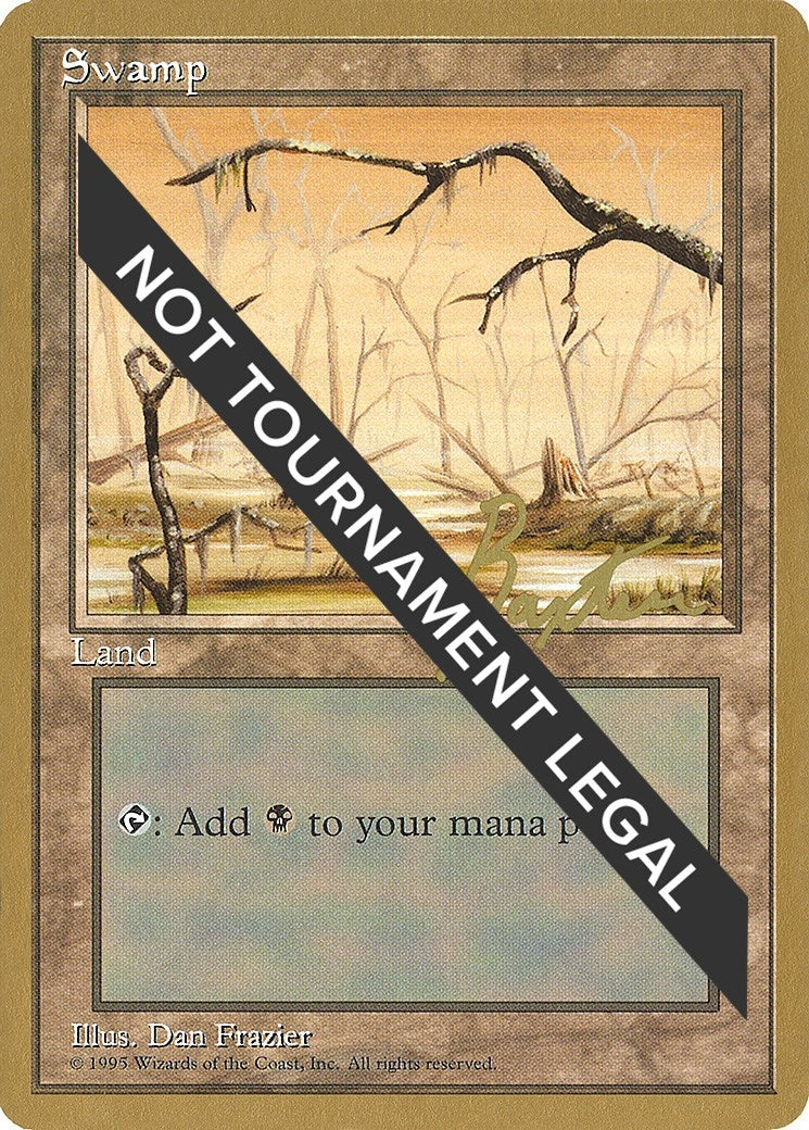 Swamp (B) - 1996 George Baxter (4ED) [WCD] - MTG Single