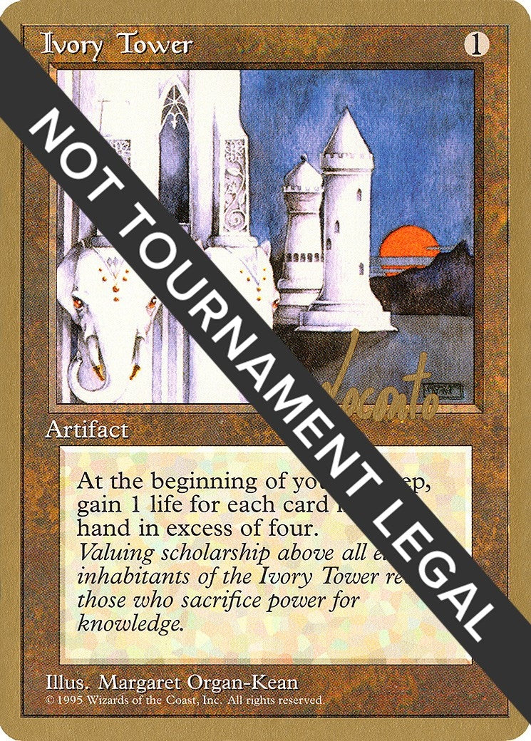 Ivory Tower - 1996 Michael Loconto (4ED) [WCD] - MTG Single