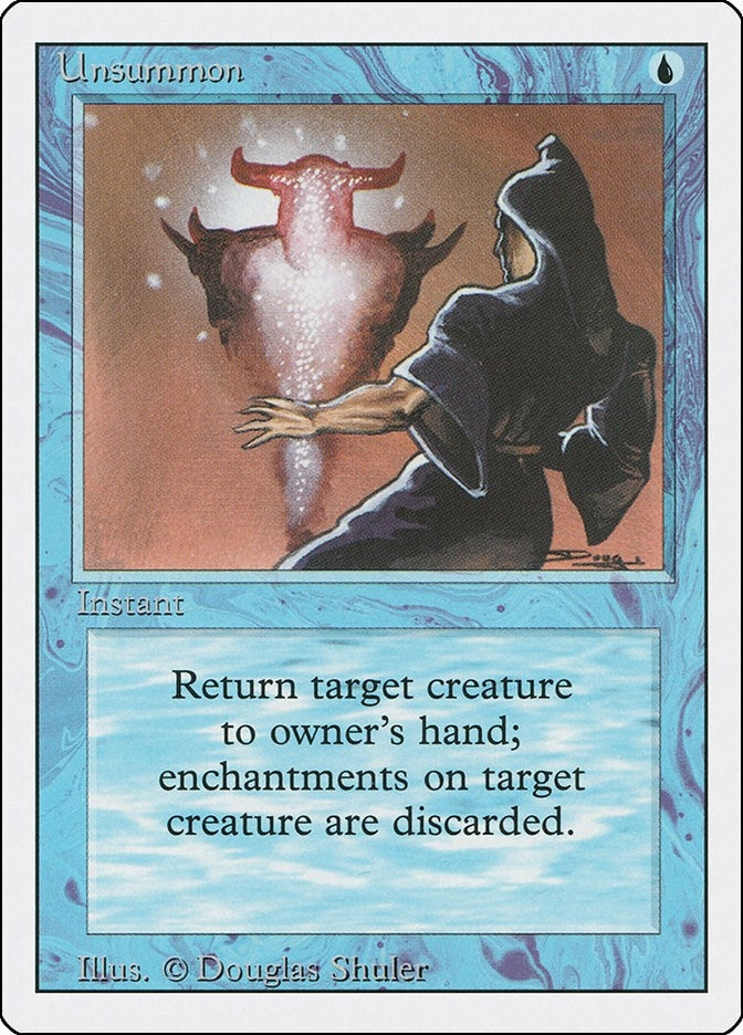 Unsummon [3ED] - MTG Single