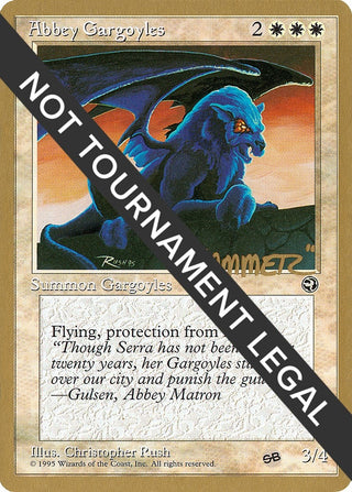 Abbey Gargoyles - 1996 Shawn ’Hammer’ Regnier (HML) (SB) [WCD] - MTG Single