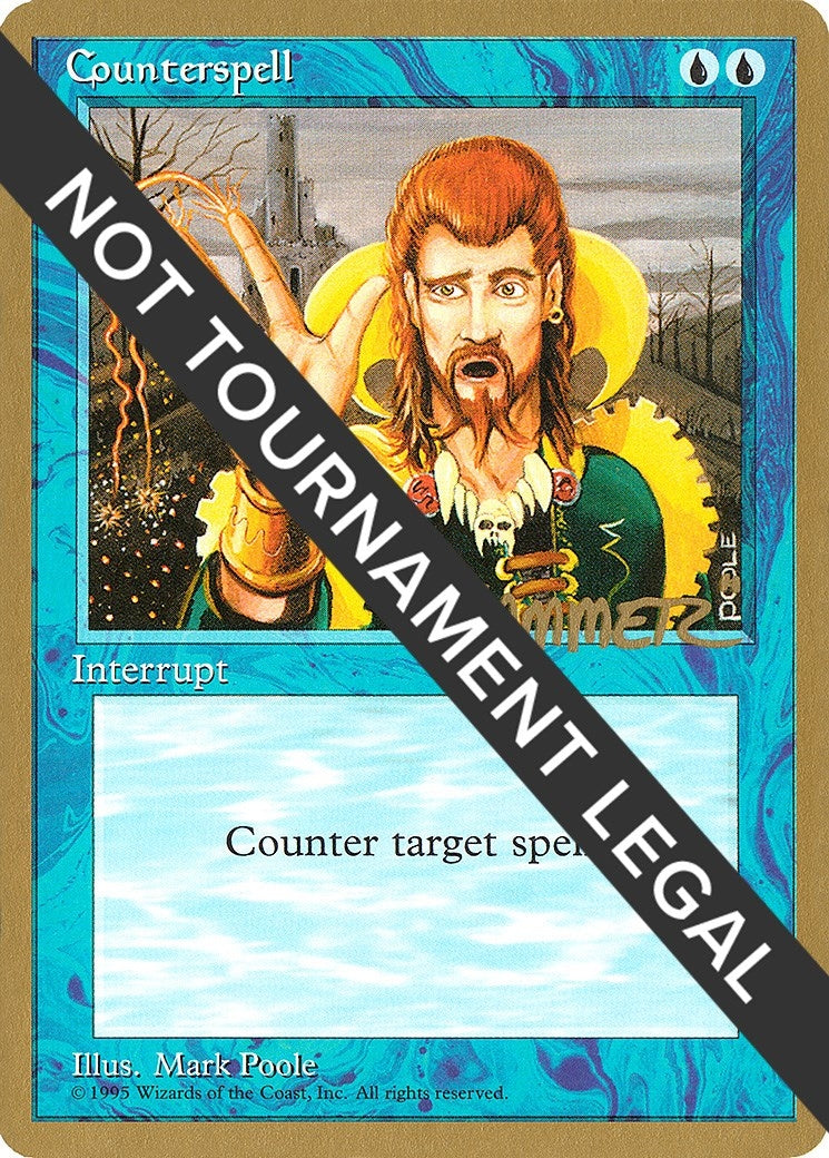 Counterspell - 1996 Shawn ’Hammer’ Regnier (4ED) [WCD] - MTG Single