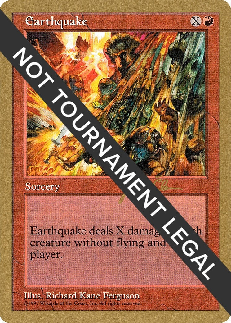 Earthquake - 1997 Jakub Slemr (5ED) [WCD] - MTG Single
