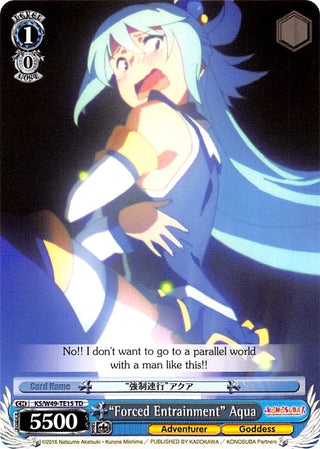 ’Forced Entrainment’ Aqua (4915) [KS/W49] - Weiss Schwarz Single