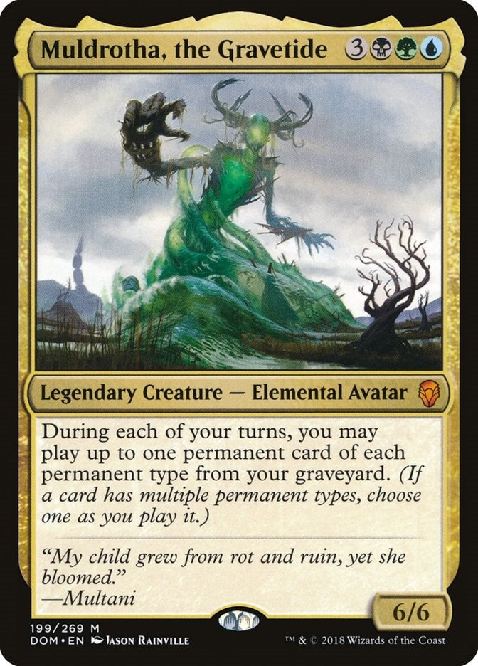 Muldrotha the Gravetide (199) [DOM] - MTG Single