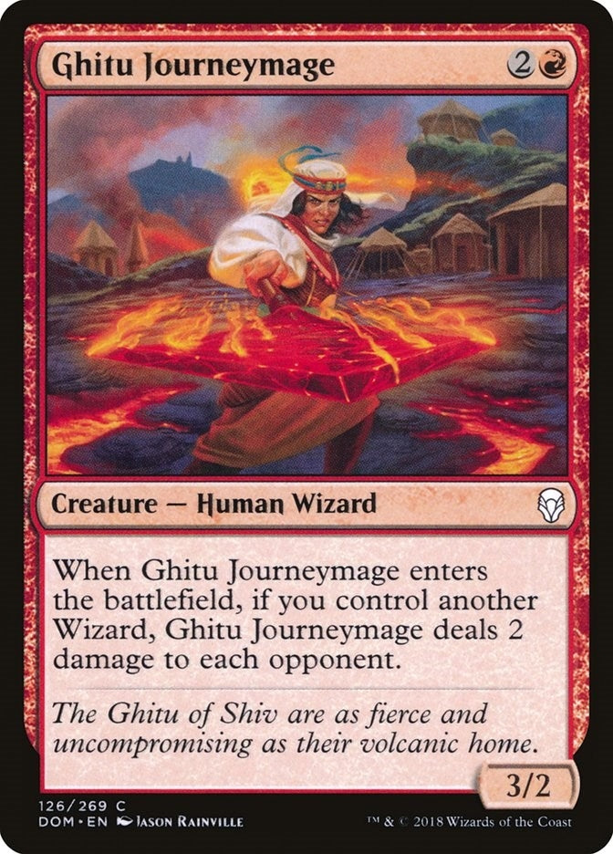 Ghitu Journeymage (126) [DOM] - MTG Single