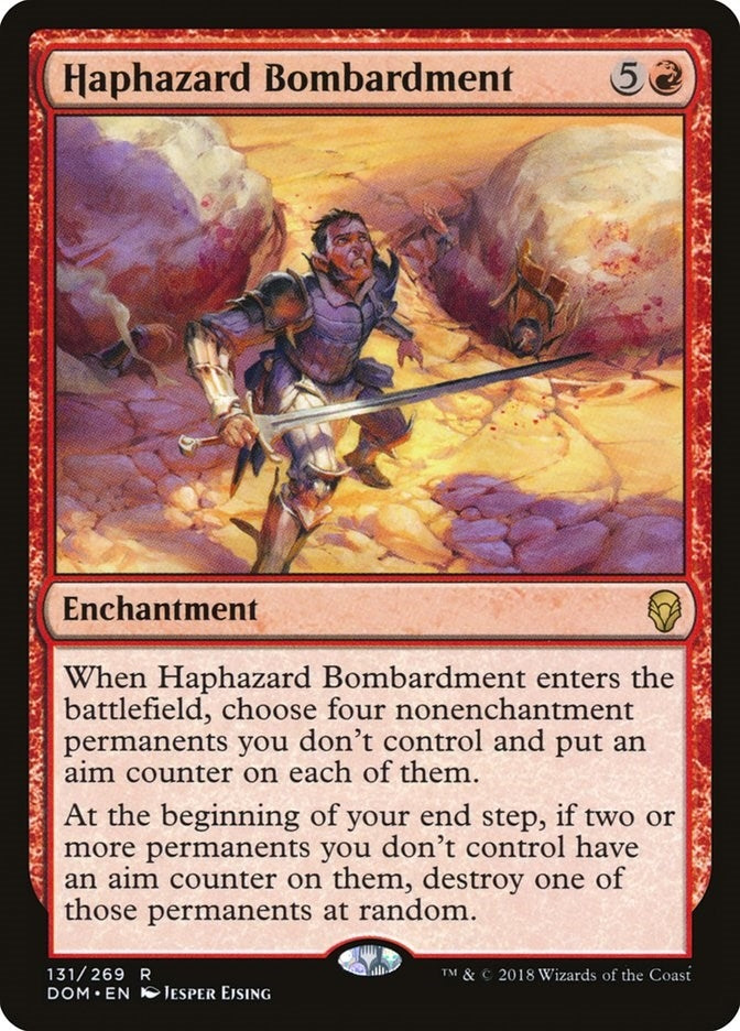 Haphazard Bombardment (131) [DOM] - MTG Single