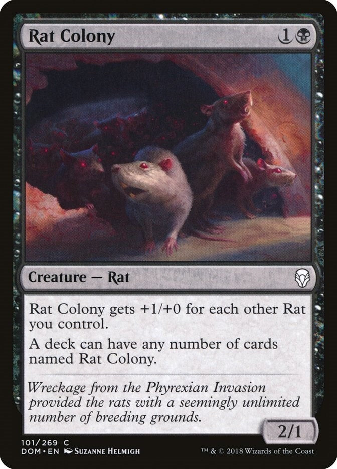 Rat Colony (101) [DOM] - MTG Single