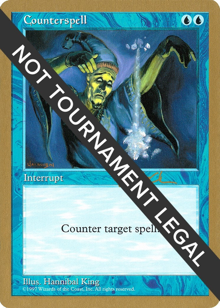 Counterspell - 1997 Paul McCabe (5ED) [WCD] - MTG Single