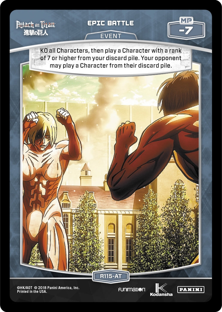 Epic Battle (115) [AOT] - MetaX TCG Single