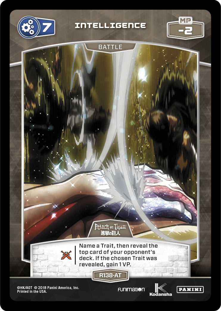 7 Intelligence (R138-AT) (138) [AOT] - MetaX TCG Single