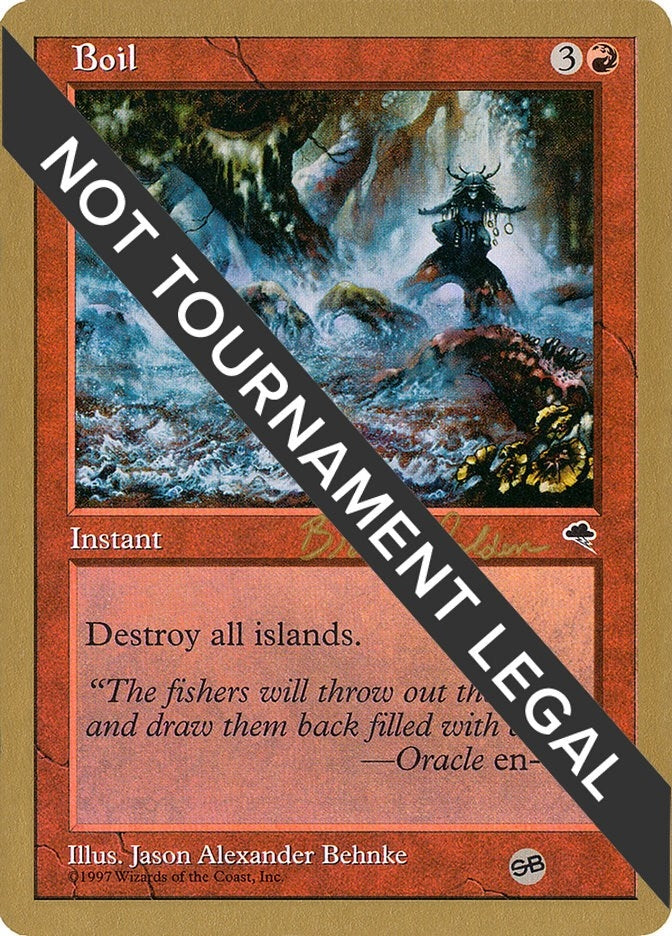 Boil - 1998 Brian Selden (TMP) (SB) [WCD] - MTG Single