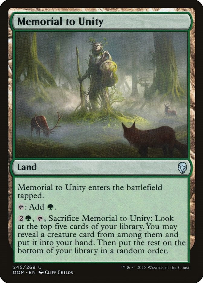 Memorial to Unity (245) [DOM] - MTG Single