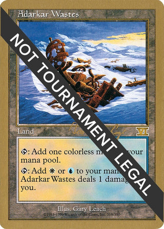 Adarkar Wastes - 2000 Tom van de Logt (6ED) [WCD] - MTG Single