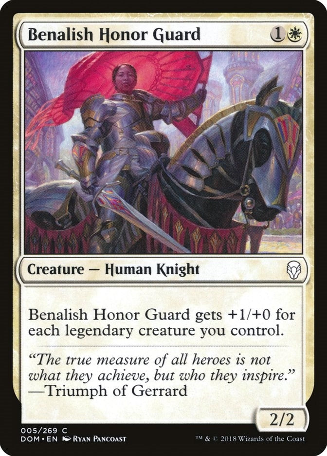 Benalish Honor Guard (5) [DOM] - MTG Single