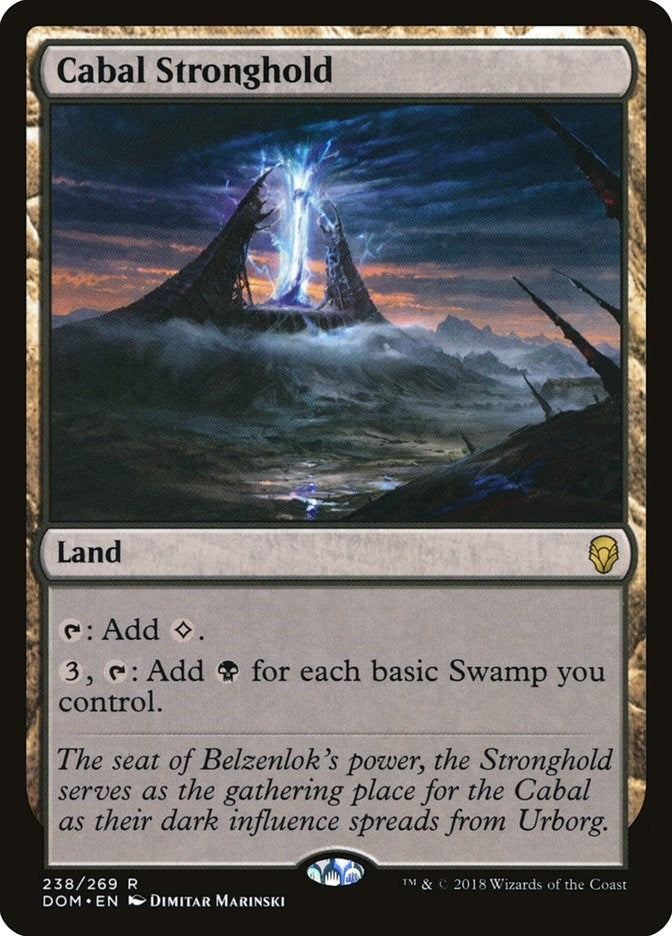 Cabal Stronghold (238) [DOM] - MTG Single
