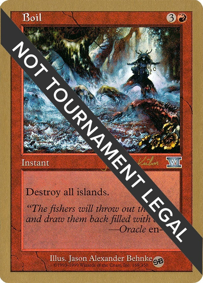 Boil - 2000 Janosch Kuhn (6ED) (SB) [WCD] - MTG Single