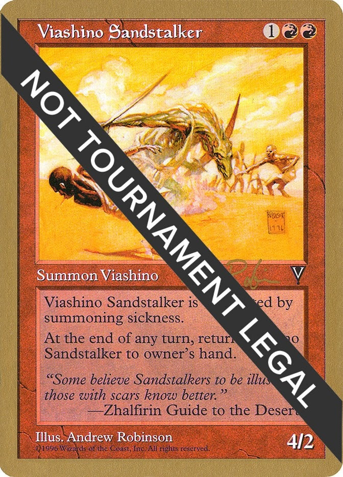 Viashino Sandstalker - 1998 Ben Rubin (VIS) [WCD] - MTG Single