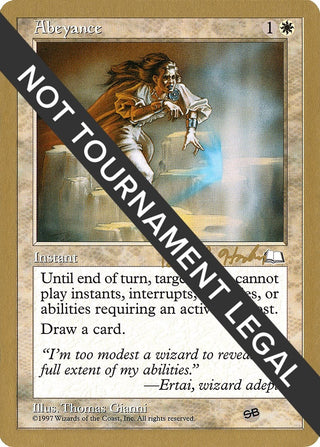 Abeyance - 1998 Brian Hacker (WTH) (SB) [WCD] - MTG Single