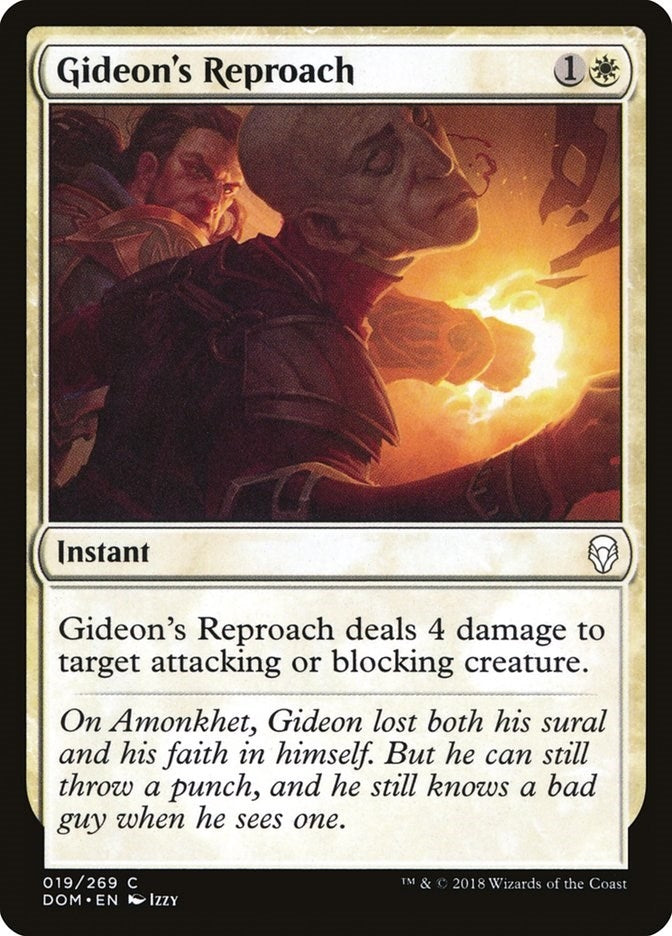 Gideon’s Reproach (19) [DOM] - MTG Single