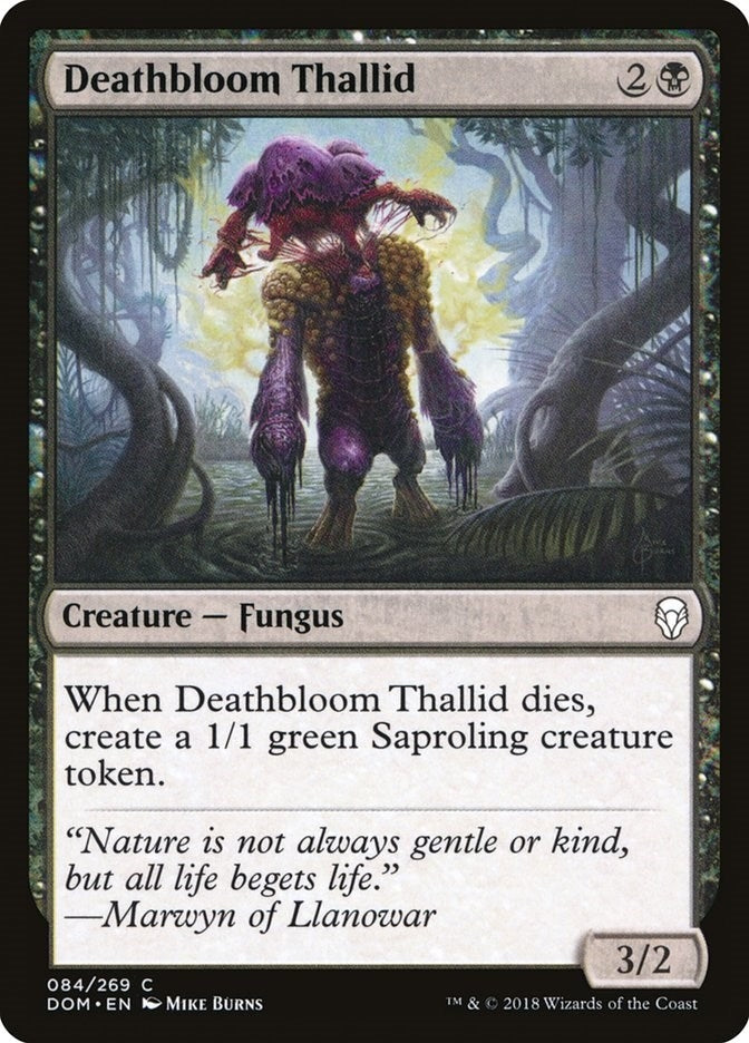 Deathbloom Thallid (84) [DOM] - MTG Single