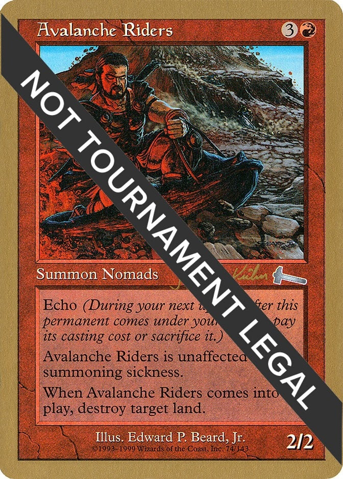 Avalanche Riders - 1999 Mark Le Pine (ULG) [WCD] - MTG Single