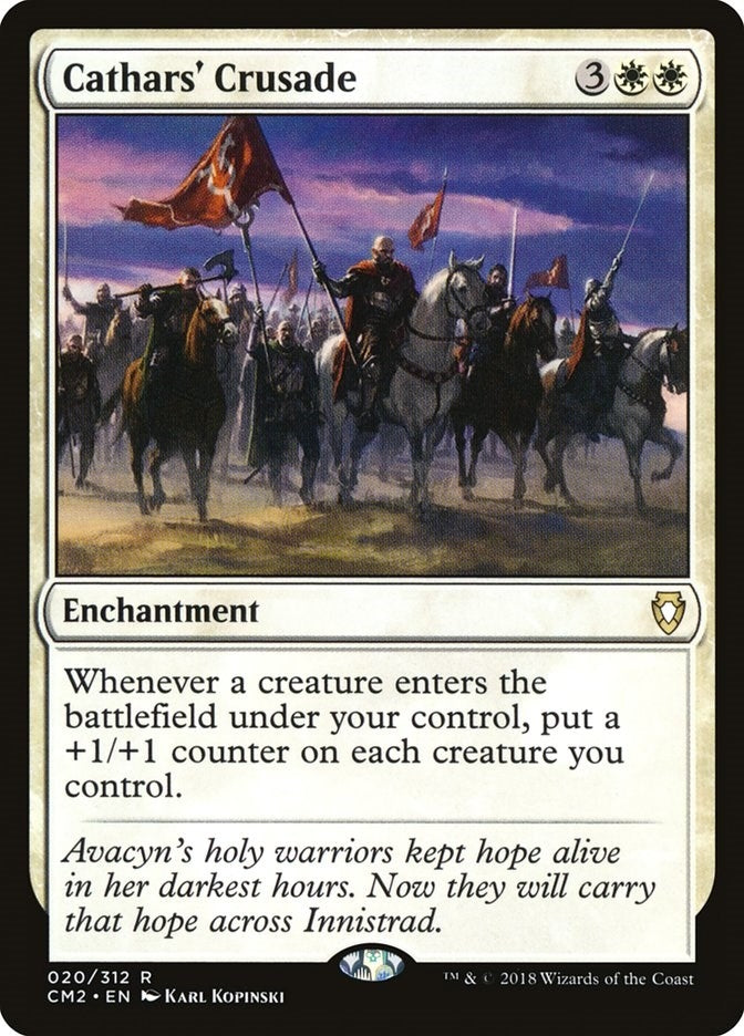 Cathars’ Crusade (20) [CM2] - MTG Single