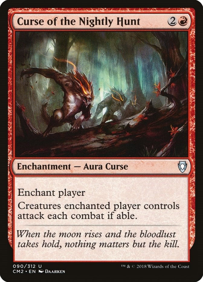 Curse of the Nightly Hunt (90) [CM2] - MTG Single