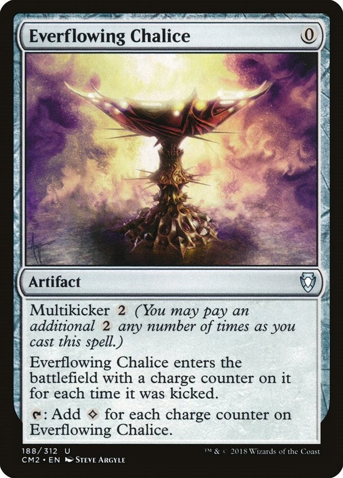 Everflowing Chalice (188) [CM2] - MTG Single