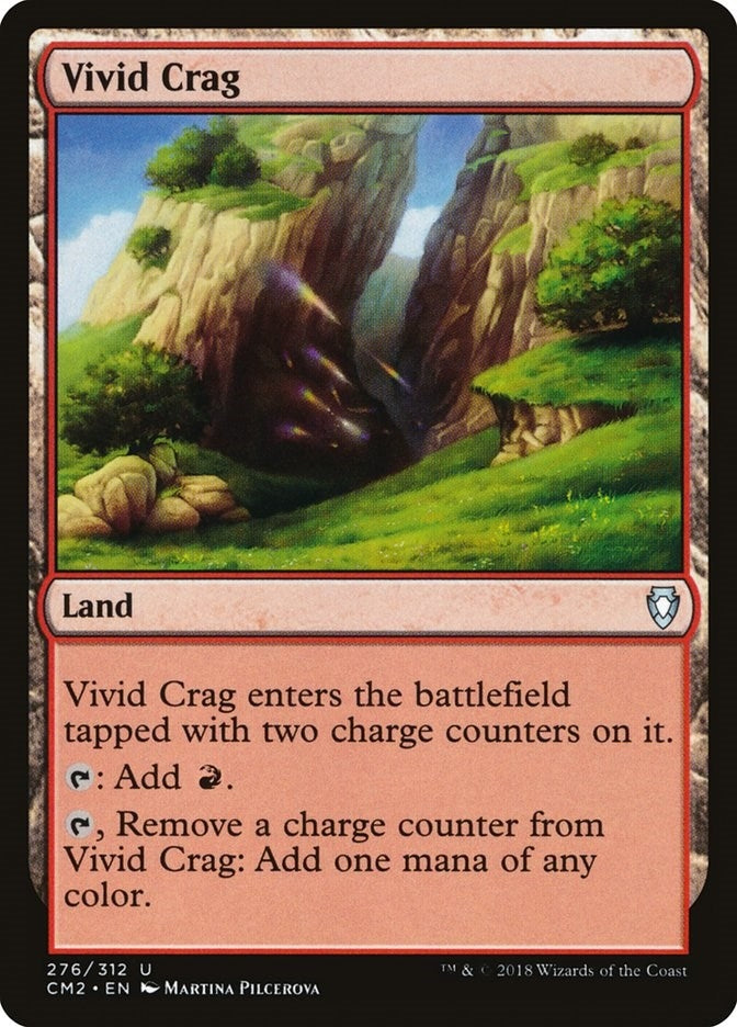 Vivid Crag (276) [CM2] - MTG Single