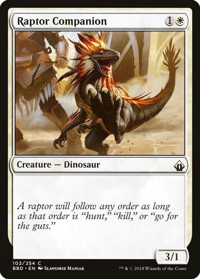 Raptor Companion (102) [BBD]