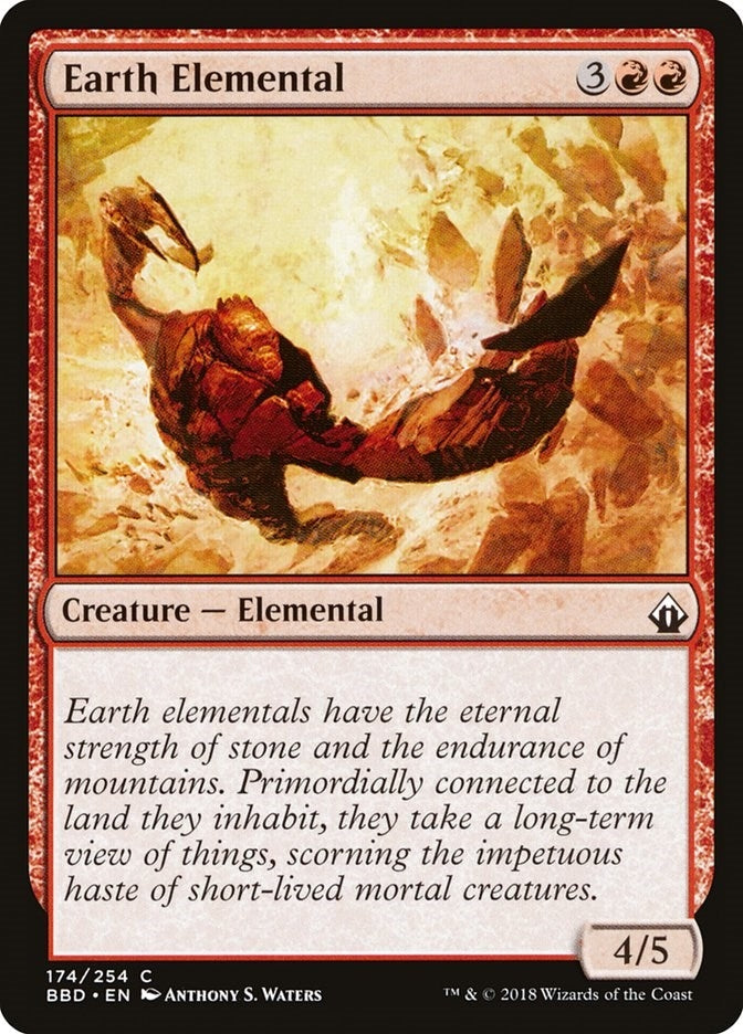 Earth Elemental (174) [BBD] - MTG Single