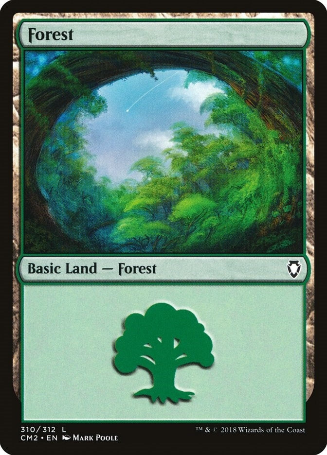 Forest (310) (310) [CM2] - MTG Single