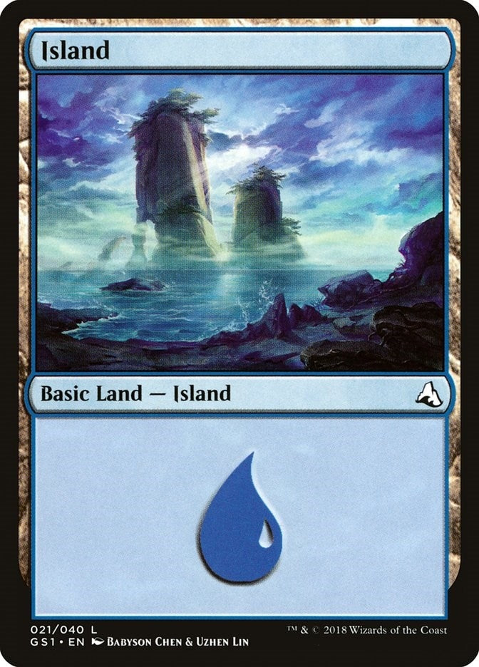 Island (21) [GS1] - MTG Single